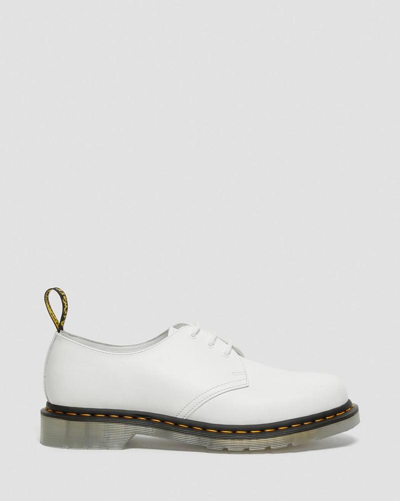 Women's Dr Martens 1461 Iced Smooth Leather Oxfords Shoes White | AU 351MQZ